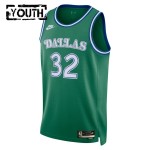 Maillot NBA Dallas Mavericks Cooper Flagg Nike 2025-26 Classic Edition Vert Swingman - Enfant